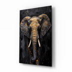Elephant Glass Wall Art - Che Cose Belle