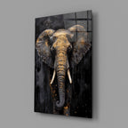 Elephant Glass Wall Art - Che Cose Belle