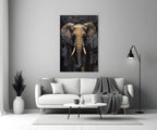 Elephant Glass Wall Art - Che Cose Belle