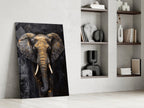 Elephant Glass Wall Art - Che Cose Belle