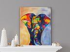 Elephant in a Vibrant Colors - Art Prints - Che Cose Belle