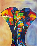 Elephant in a Vibrant Colors - Art Prints - Che Cose Belle
