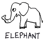 Elephant - Kids Tee - Che Cose Belle