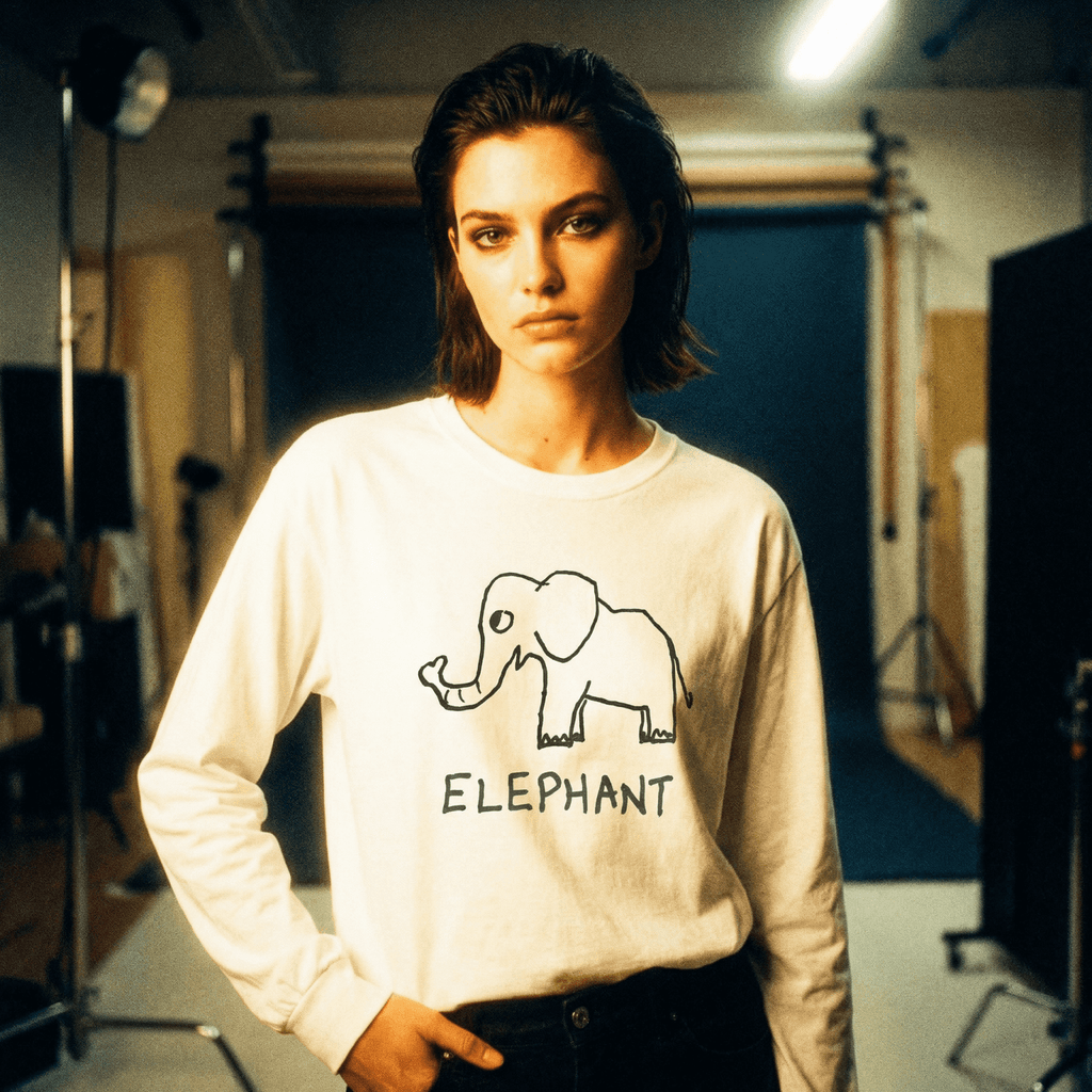 Elephant - Long Sleeve Tee - Che Cose Belle