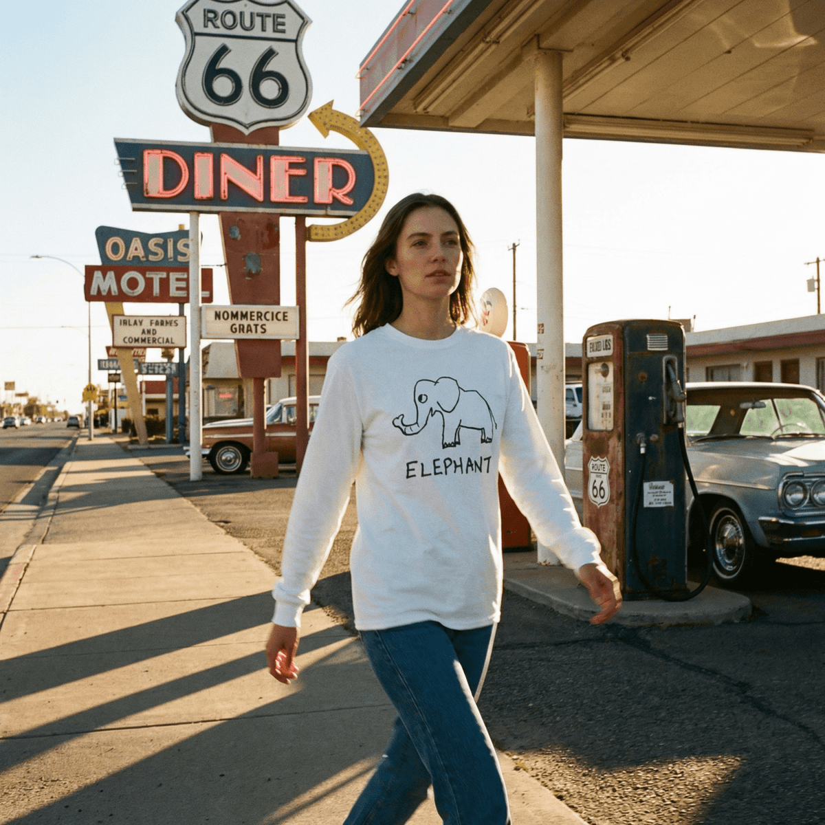 Elephant - Long Sleeve Tee - Che Cose Belle