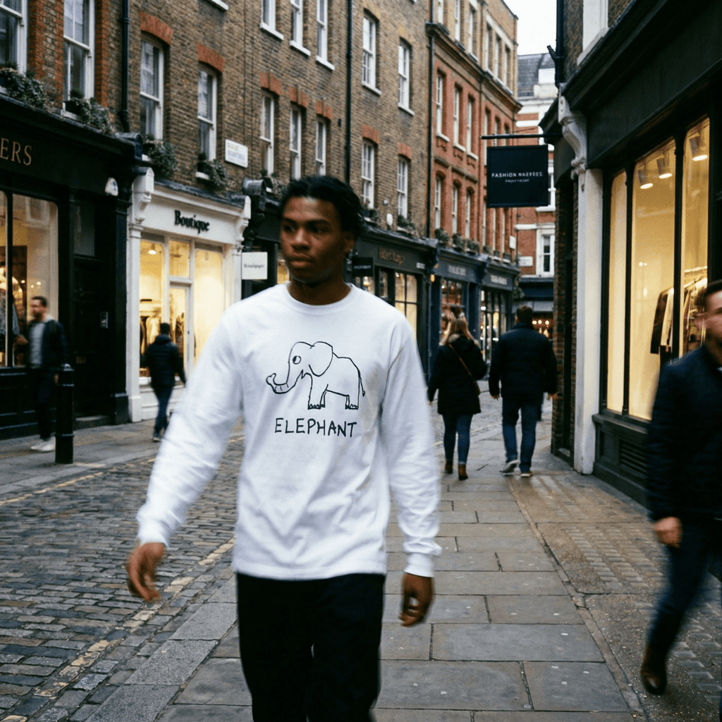 Elephant - Long Sleeve Tee - Che Cose Belle