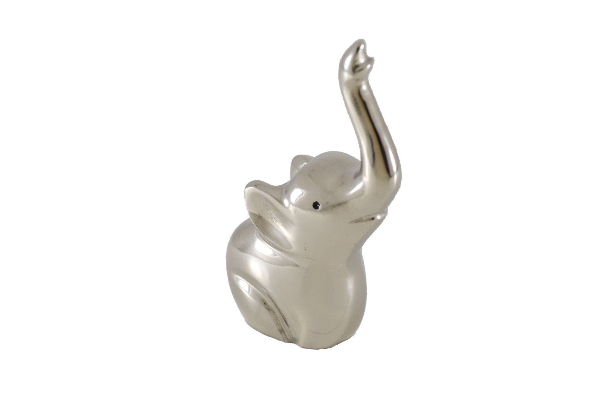Elephant Ring Holder (4", Silver Finish) - Che Cose Belle