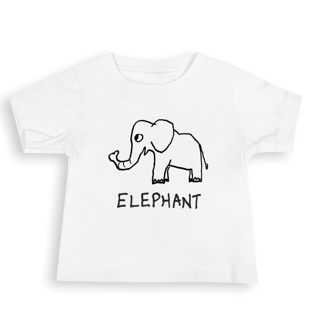 Elephant - Toddler Tee - Che Cose Belle