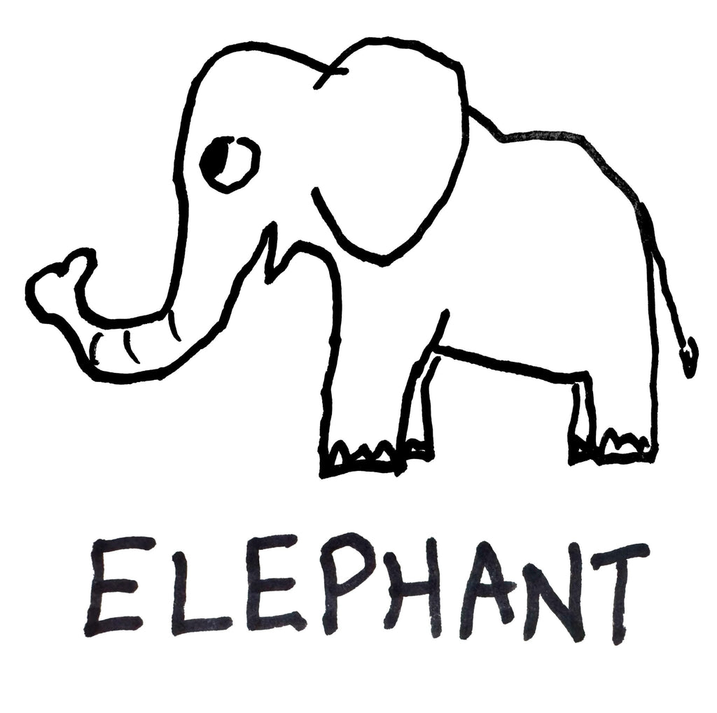 Elephant - Toddler Tee - Che Cose Belle