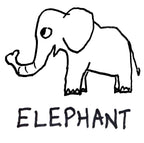 Elephant - Toddler Tee - Che Cose Belle