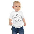 Elephant - Toddler Tee - Che Cose Belle