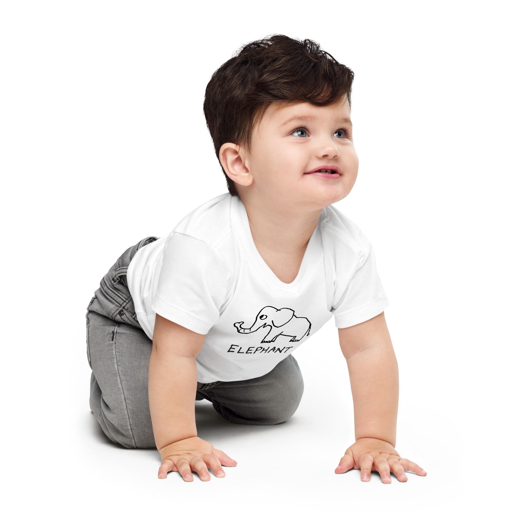 Elephant - Toddler Tee - Che Cose Belle