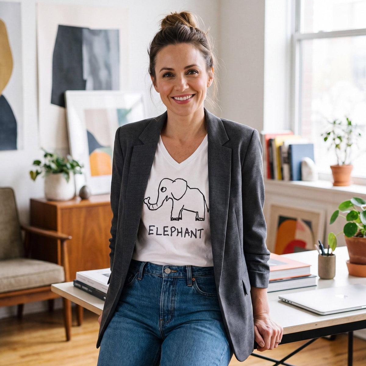 Elephant - V-neck Tee - Che Cose Belle