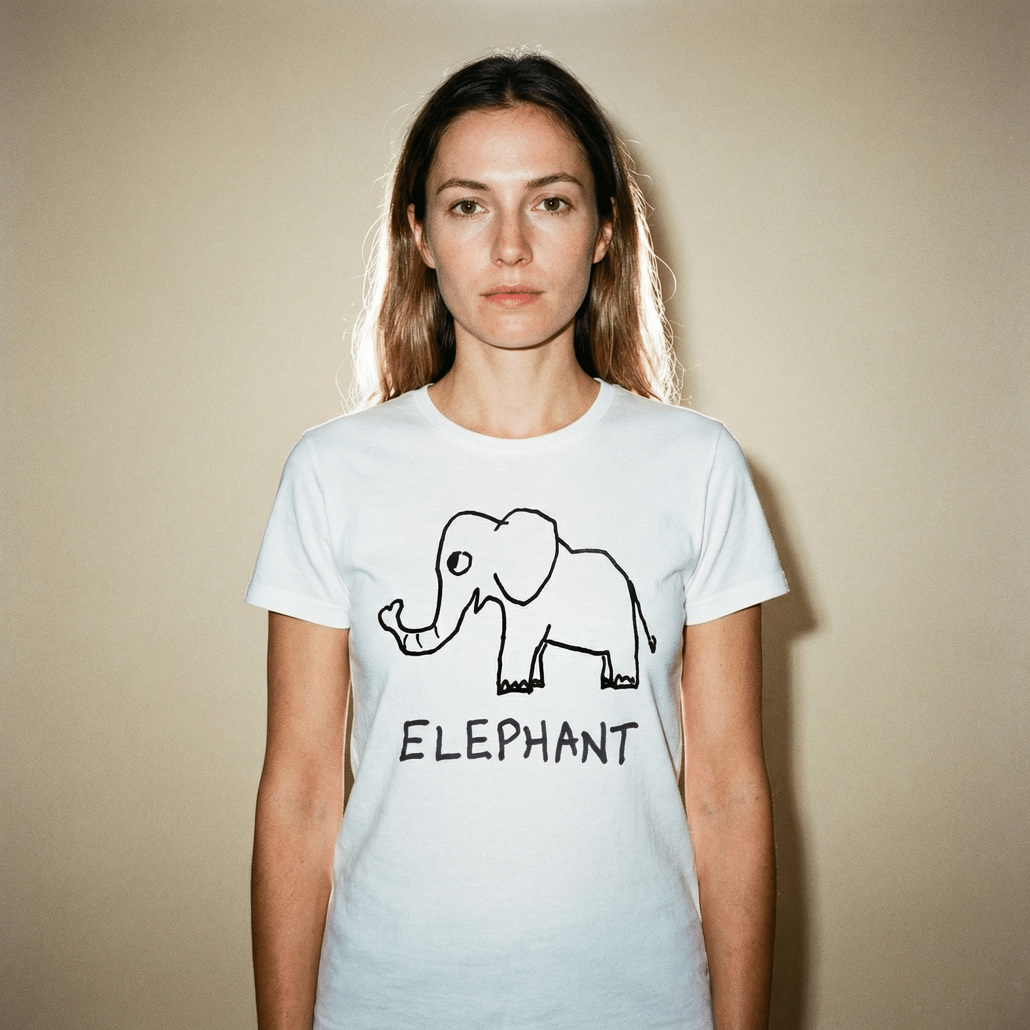Elephant - Women's Fitted Tee - Che Cose Belle