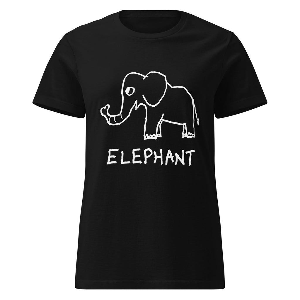Elephant - Women's Fitted Tee - Che Cose Belle