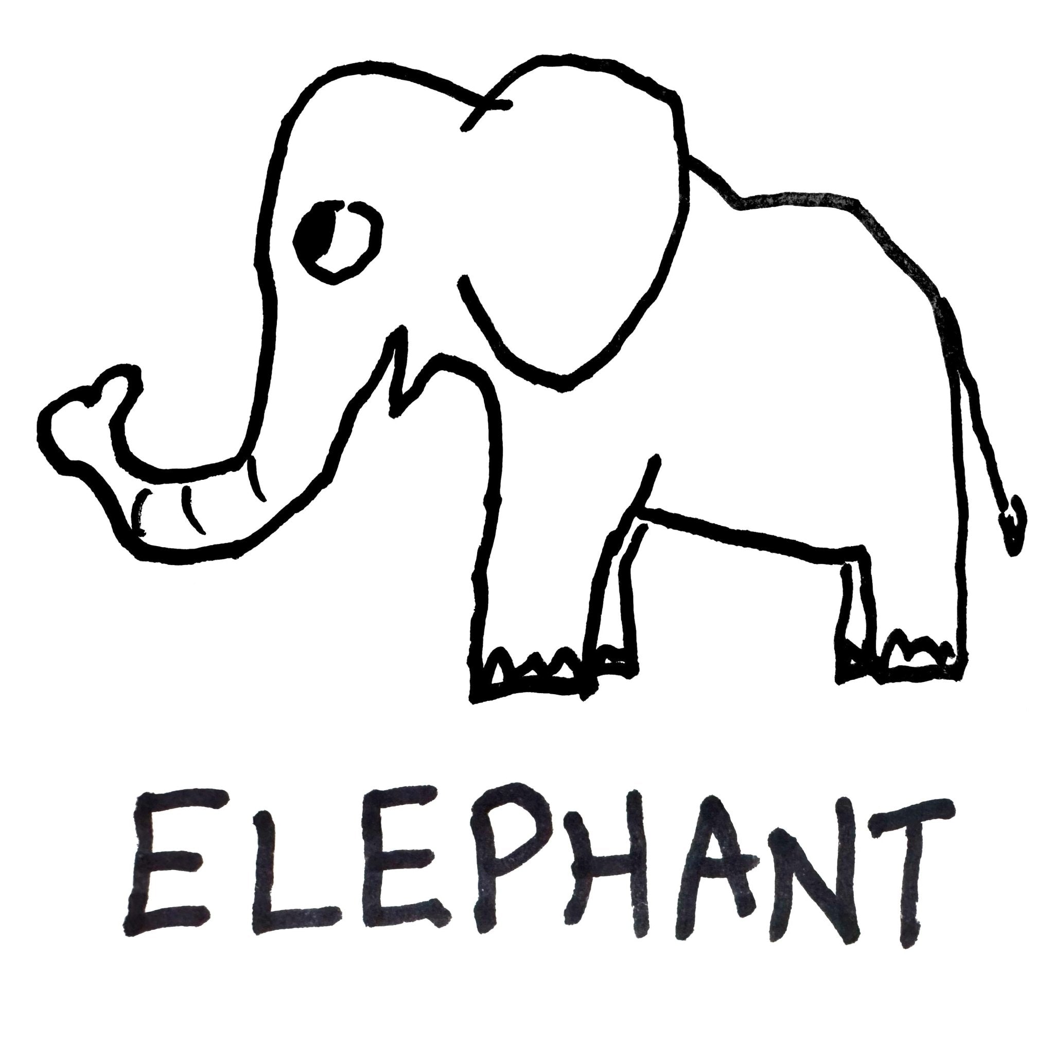Elephant - Women's Fitted Tee - Che Cose Belle