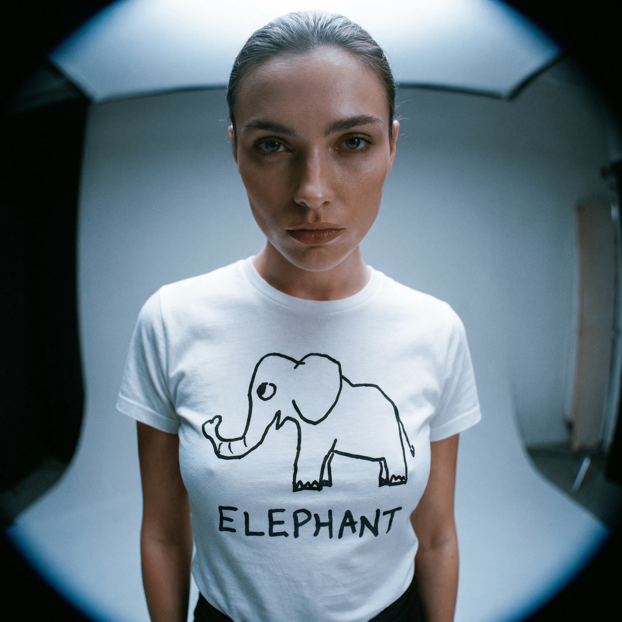 Elephant - Women's Fitted Tee - Che Cose Belle