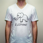 Elephant - V-neck Tee