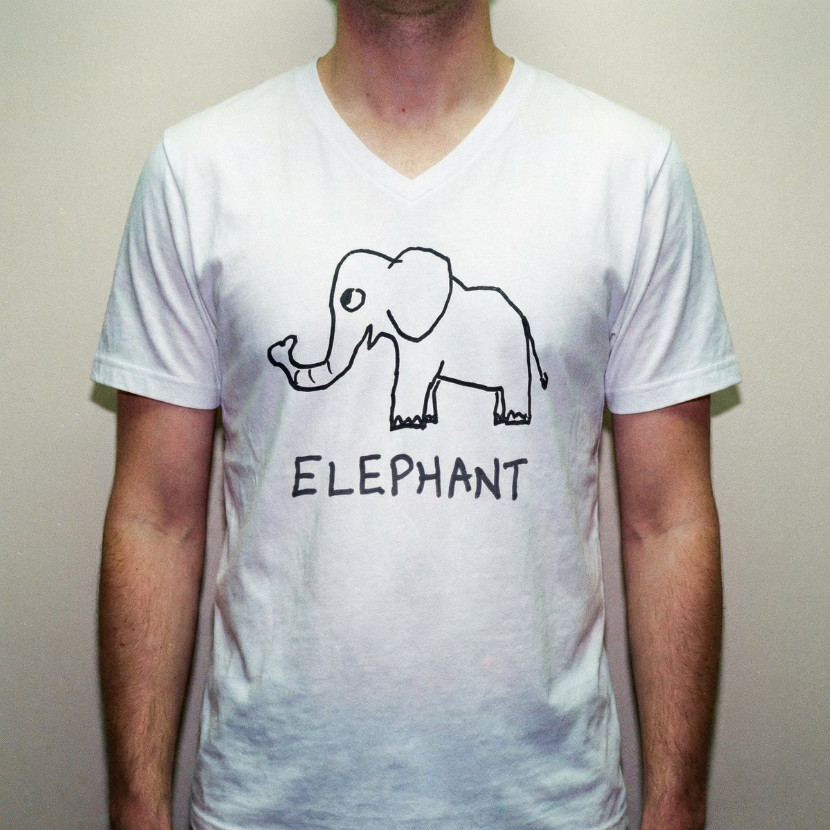 Elephant - V-neck Tee