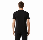 Elijah Black Short Sleeve Crew - Che Cose Belle