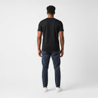 Elijah Black Short Sleeve Crew - Che Cose Belle