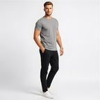 Elijah Grey Short Sleeve Crew - Che Cose Belle