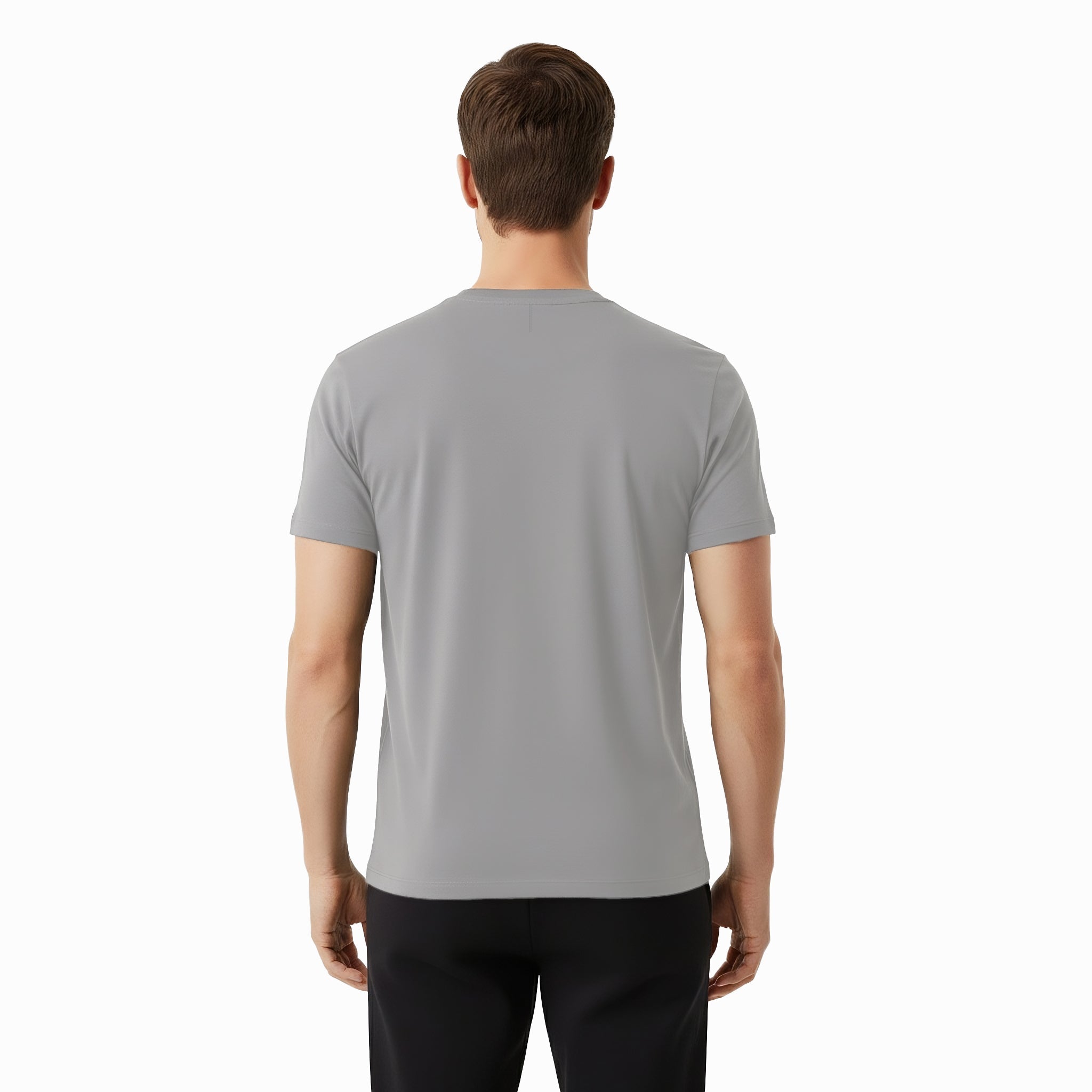 Elijah Grey Short Sleeve Crew - Che Cose Belle