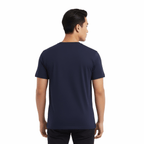 Elijah Navy Short Sleeve Crew - Che Cose Belle
