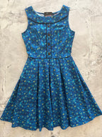 Elizabeth Dress in Peacock - Che Cose Belle