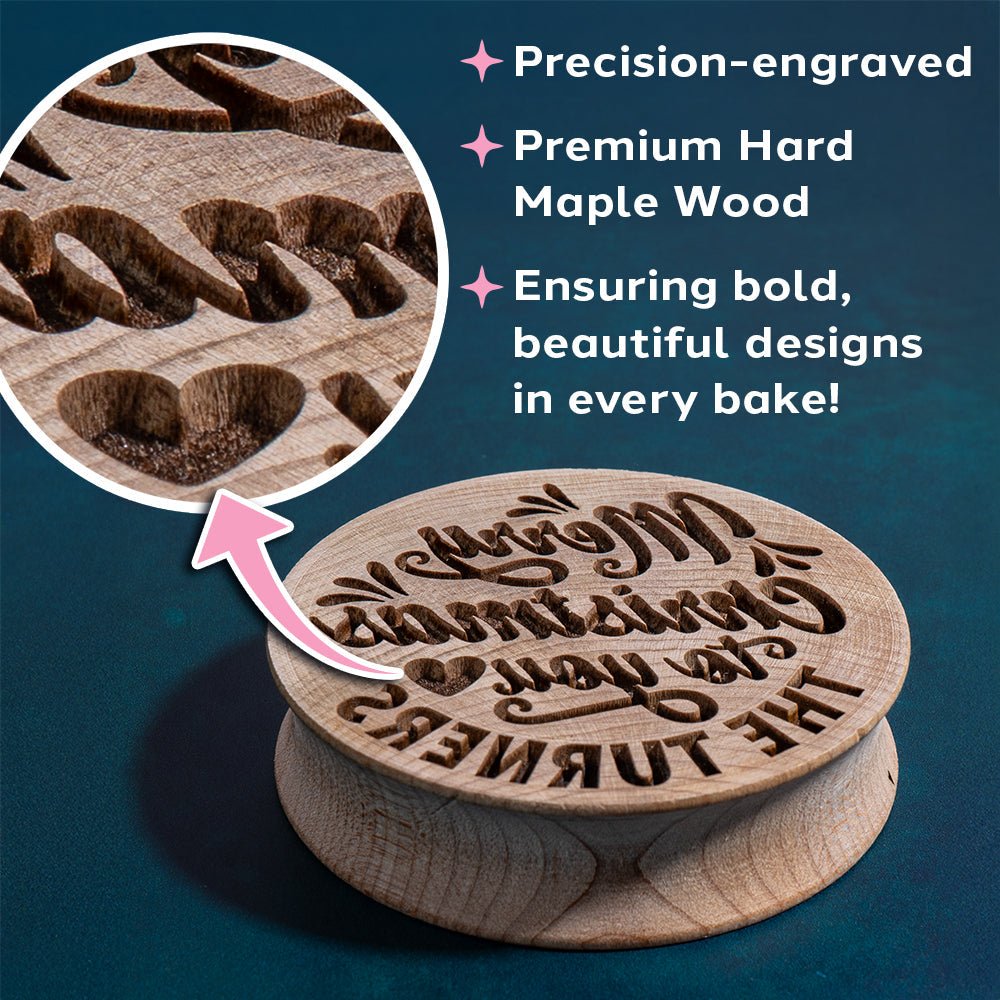 Embossed Easter Cookie Stamp - Hippity Hoppity - Che Cose Belle