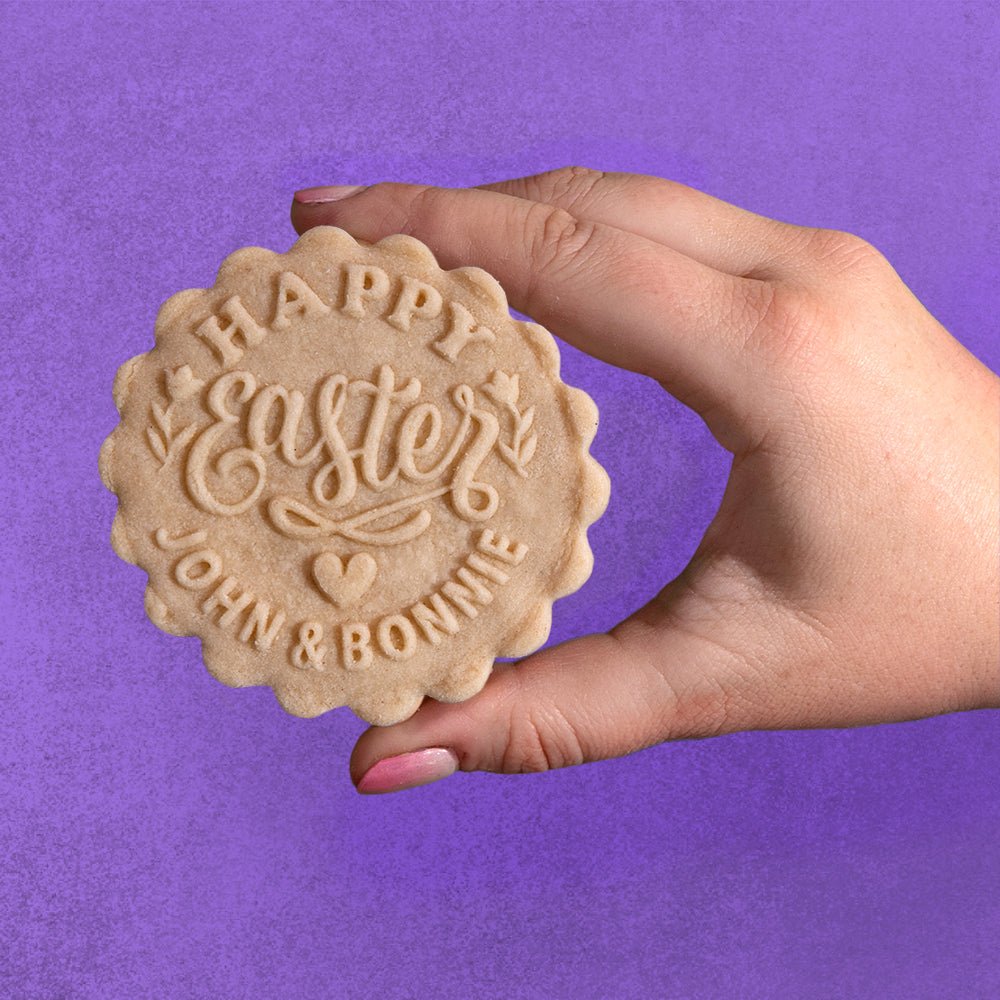 Embossed Easter Cookie Stamp - Hippity Hoppity - Che Cose Belle