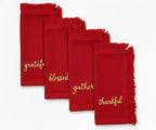 Embroidered Christmas Napkins - Che Cose Belle