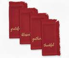 Embroidered Christmas Napkins - Che Cose Belle