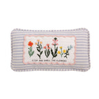 Embroidered Floral Mini Accent Pillow - Che Cose Belle