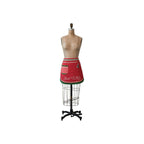 Embroidered & Printed Christmas Apron with Pom Poms & Pocket - Che Cose Belle