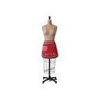 Embroidered & Printed Christmas Apron with Pom Poms & Pocket - Che Cose Belle