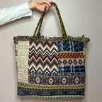 Eminent Jacquard Bag - Beige Brown - Che Cose Belle