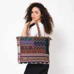 Eminent Jacquard Bag - Purple - Che Cose Belle
