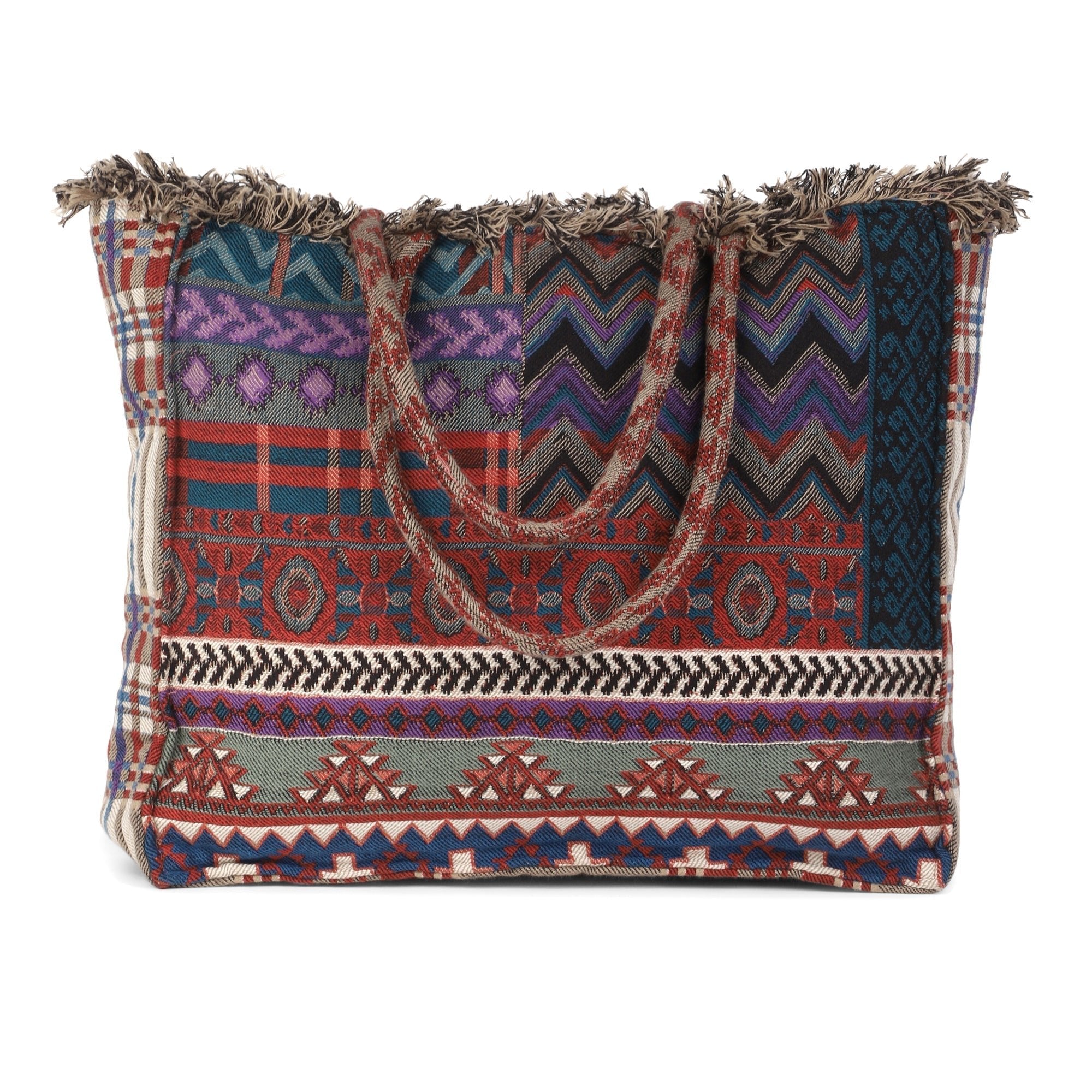 Eminent Jacquard Bag - Purple - Che Cose Belle