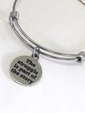 Encouragement Gift, The Struggle Is Part Of The Story Bracelet Gift, Encouragement Quote, Success Quote, Graduation Gift, Encouraging Quotes - Che Cose Belle