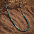 Endless Luck - Apatite Heishi Choker Necklace - Che Cose Belle