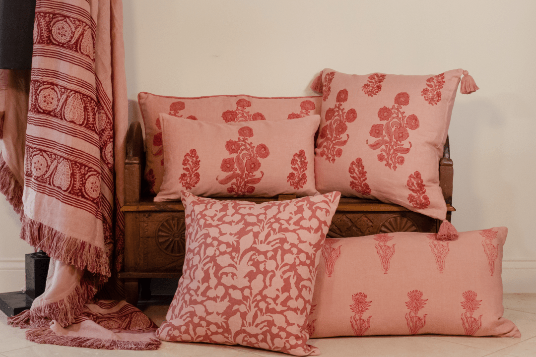English Garden Decorative Pillow Cover - Che Cose Belle