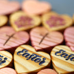 Engraved Easter Hearts - Che Cose Belle