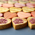 Engraved Easter Hearts - Che Cose Belle