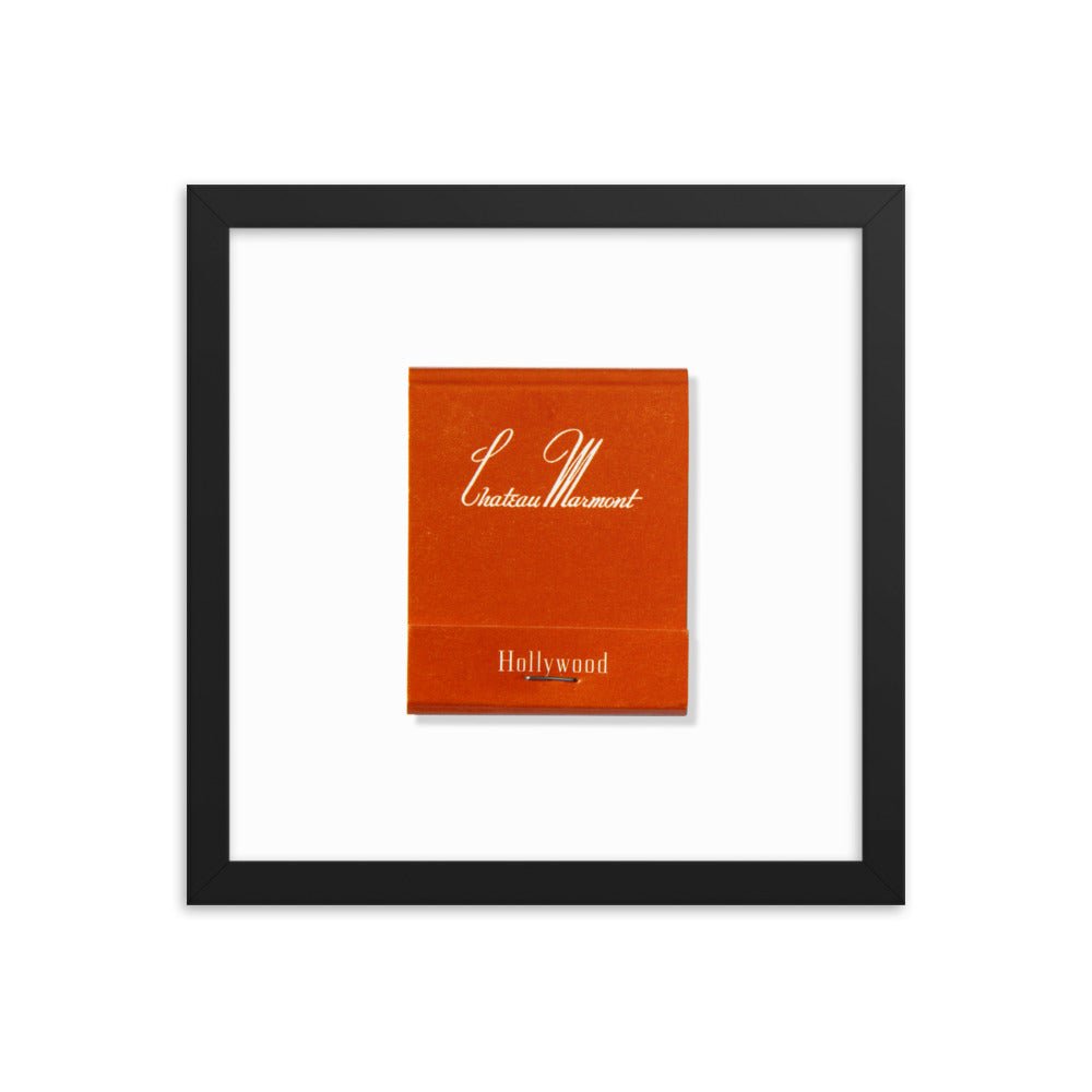 Chateau Marmont Hollywood Framed Print - Che Cose Belle