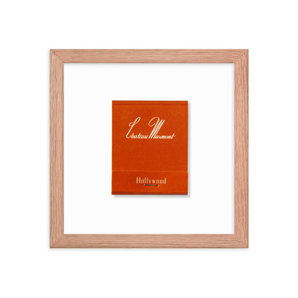 Chateau Marmont Hollywood Framed Print - Che Cose Belle