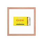 Mr. Chow Framed Print - Che Cose Belle