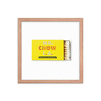 Mr. Chow Framed Print - Che Cose Belle