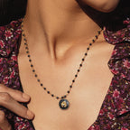 Enlightenment Hope - Hematite Lotus Necklace - Che Cose Belle
