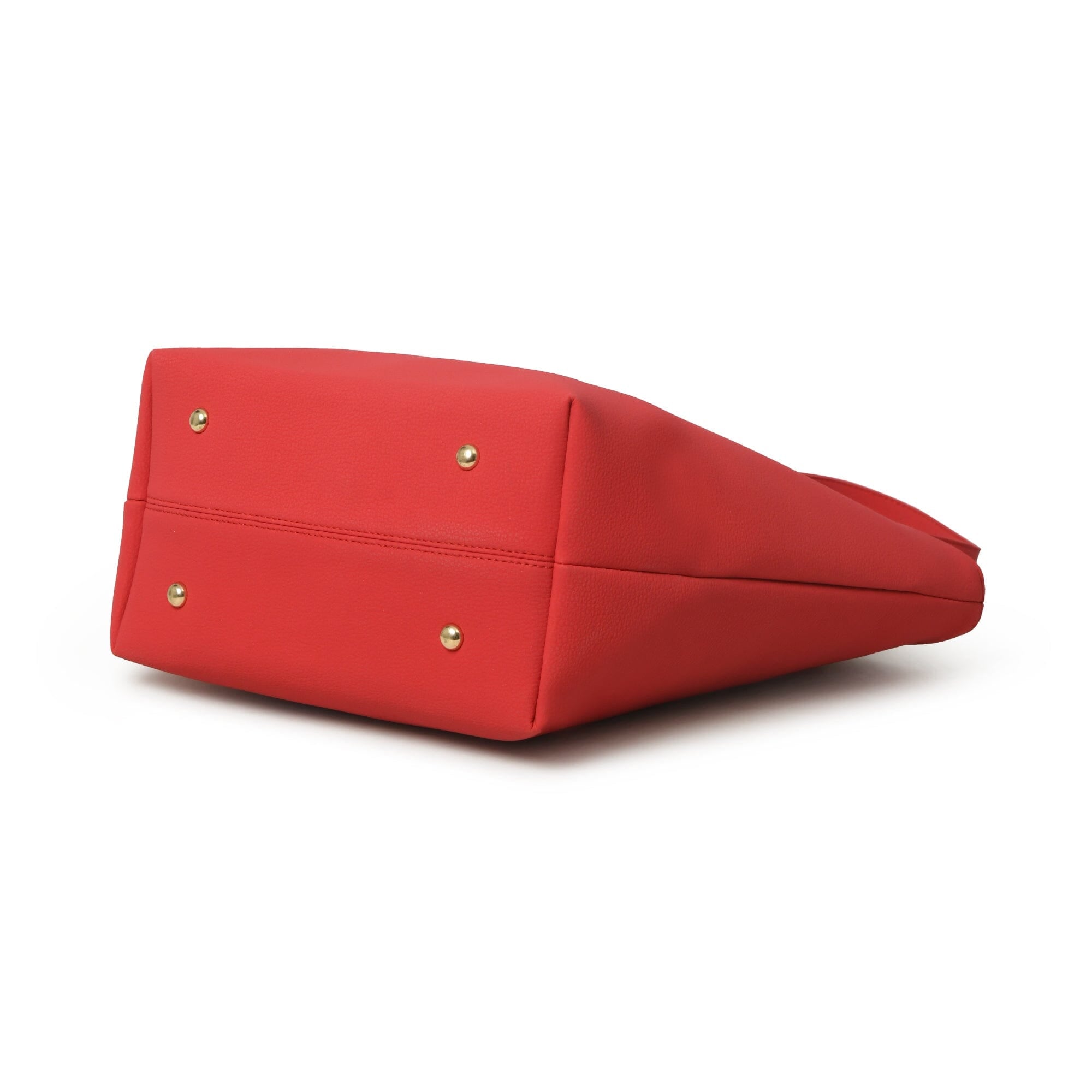 Era Vegan Leather Tote - Coral Red - Che Cose Belle